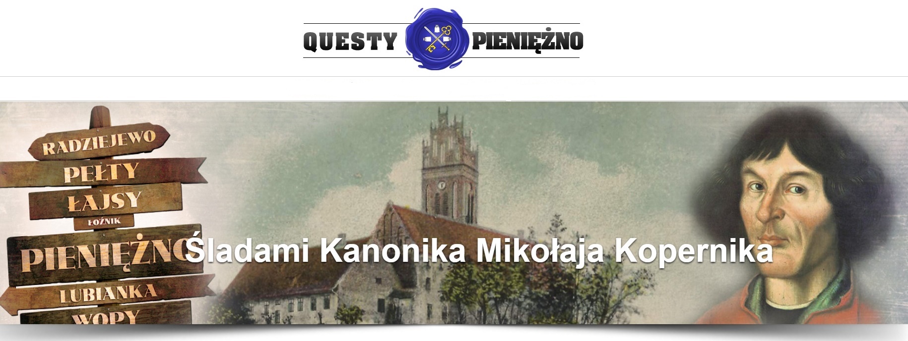 Link otwierany w nowym oknie  Questy - Śladami Mikołaja Kopernika