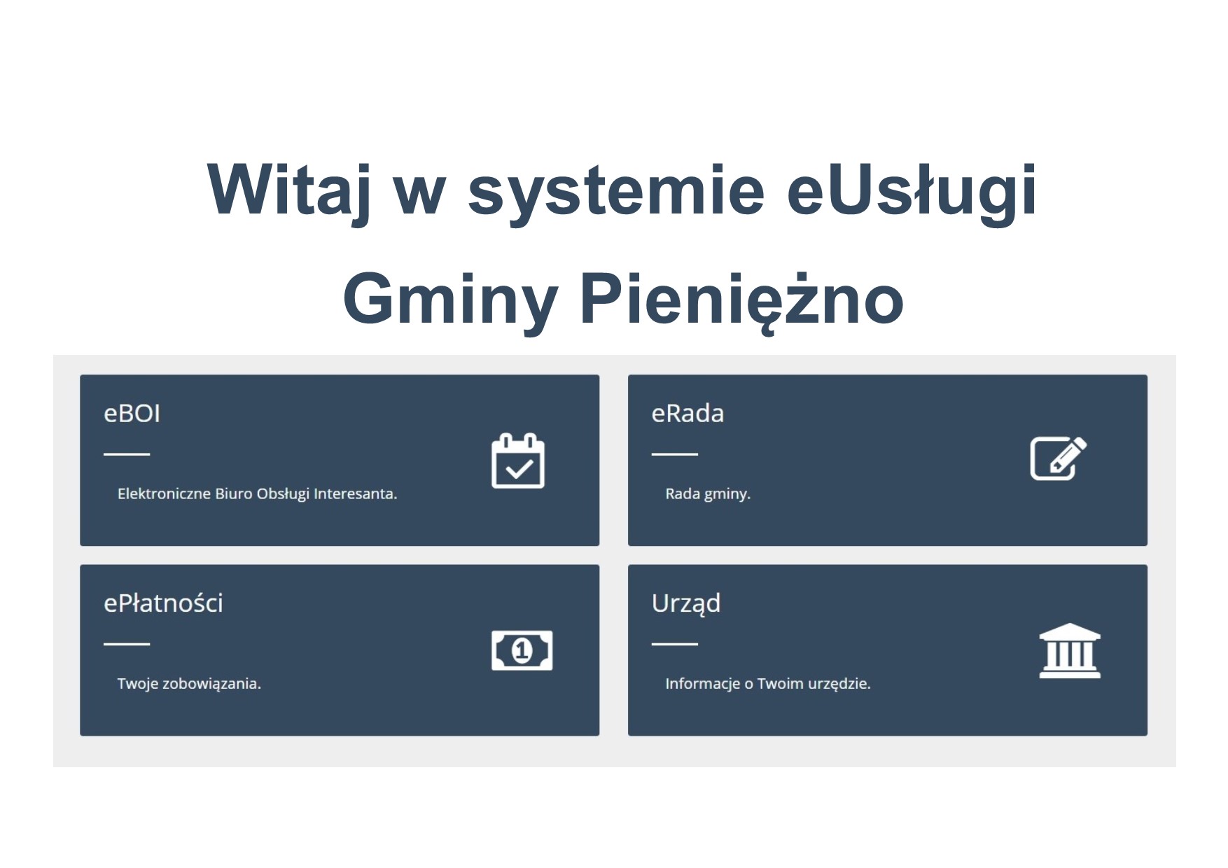 Link otwierany w nowym oknie  E - Usługi Cyfrowy Urząd